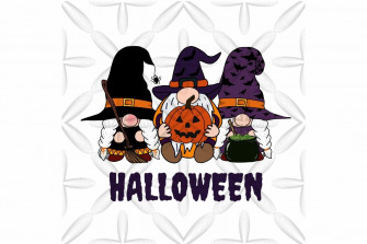 Gnome Halloween Digital Png I