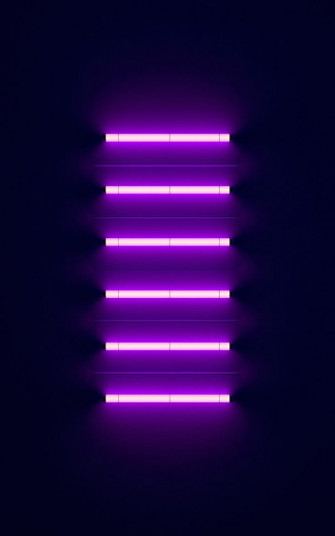 Neon Purple HD Wallpaper For iPhone