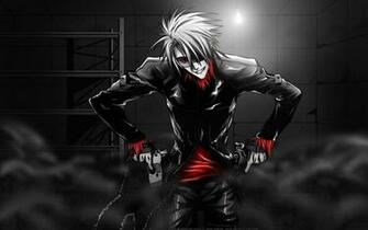 Anime Man Guns Wallpaper