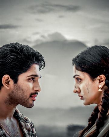 Parugu Romantic Couple Image Movie Pic Photo