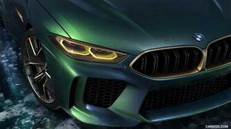 Bmw M8 Gran Coupe Concept Headlight HD Wallpaper