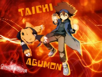 Yagami Taichi And Agumon Digimon Wallpaper By Joe Paulo22s2 On