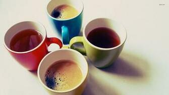 Coffee And Tea Cups Wallpaper Photography