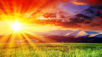 Sun Rays HD Wallpaper