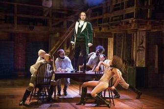 Lin Manuel Miranda As Alexander Hamilton In At The Public
