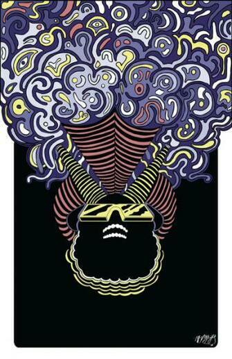 Captain Murphy Illustration Art Print