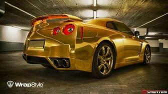 Gold Cars Wallpaper The Car Is Fitted With A