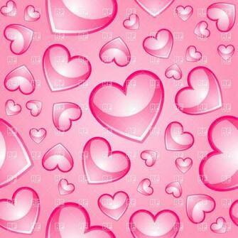 Pink Hearts Background