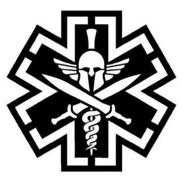 Milspec Monkey Tactical Medicine Tac Med Spartan Vinyl Decal