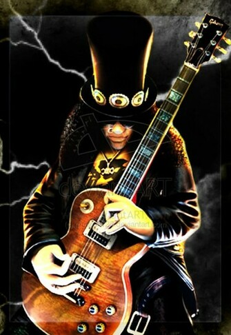 Slash Guitar Wallpaper By Madrox123