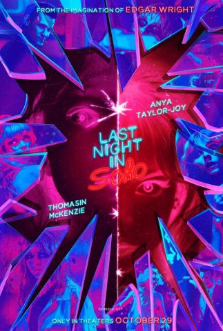 Last Night In Soho Poster Artwork By Edmaxxwtf