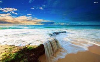 Waves Desktop Background For HD Wallpaper Wall Art