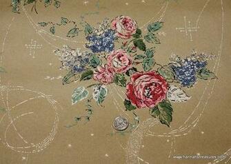 S Rare Vintage Wallpaper Kraft Paper With By Hannahstreasures