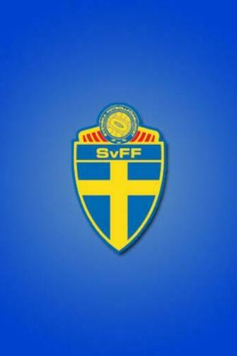 Sweden Football Logo iPhone Wallpaper HD
