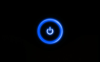Blue Neon Wallpaper
