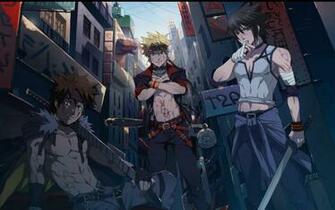 Sasuke Naruto Shippuden Konoha Uzumaki Kiba Inuzuka Wallpaper