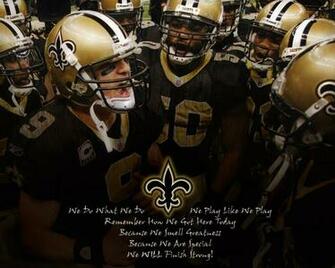 Nfl Saints Huddle Greatness Wallpaper Walltor