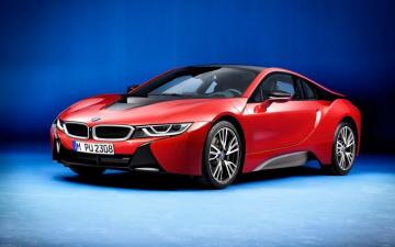 Bmw I8 Protonic Red Edition Wallpaper HD Car