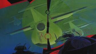 Futuristic Artwork Syd Mead Wallpaper