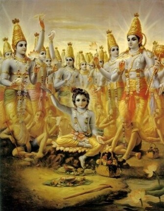 Bhagwan Ji Help Me Bhagavad Gita Wallpaper Part