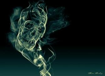 Smoke Skull Wallpaper And Background Of Pictures