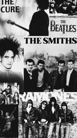 Ramones The Smiths Cure Beatles Wallpaper 60s 70s 80s 90s