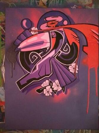 Ar Spray Paint And Markers On S 34x43cm Posca Molotow