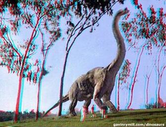 3d Dinosaurs Stereograms For Red Green Glasses