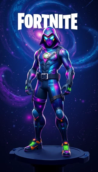 Fortnite Galaxy Skin Wallpaper