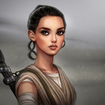Rey Star Wars Episode Vii The Force Awakens By Daekazu