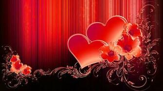 Valentine Hearts Desktop Background Wallpaper HD