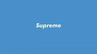 Supreme Wallpaper HD