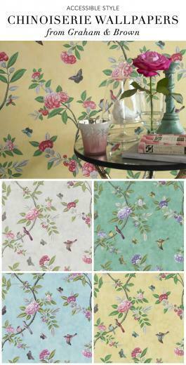 De Gournay Gracie Wallpaper Look For Less Sohautestyle