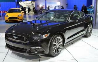 Ford Mustang Black Wallpaper Design Very Suitable As A