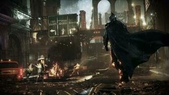 Batman Gotham City Arkham Knight Fire Street