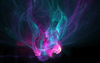Pastel Colored Smoke Wallpaper