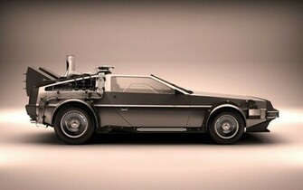 Few Shots Of How Most People Know The Delorean