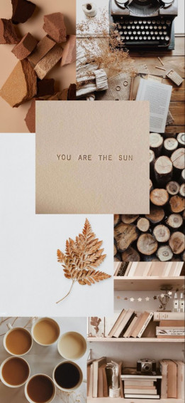 iPhone Collage Wallpaper Coffee Aesthetic
