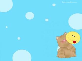 Blue Sky Cute Cat Wallpaper Background Theme Desktop