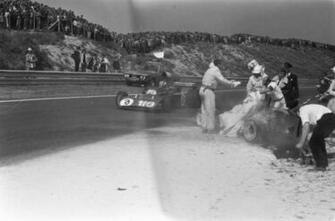 Francois Cevert Accident Photos Wallpaper