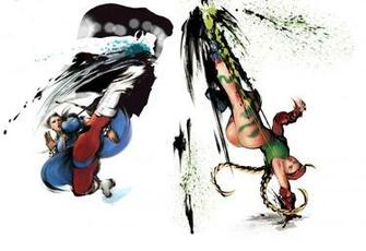 Wallpaper Chun Li Cammy Street Fighter Games