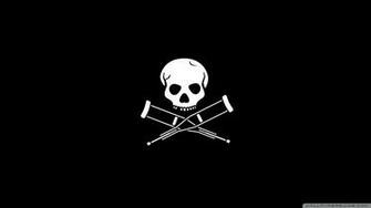 Black Skull Wallpaper HD