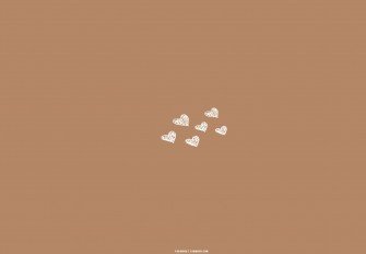 Brown Aesthetic Wallpaper For Laptop Scratch Hearts Fab