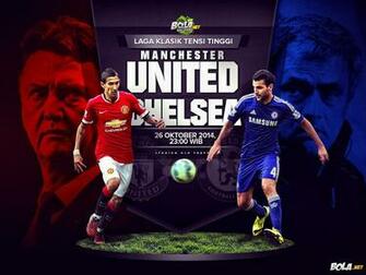 Wallpaper Manchester United Vs Chelsea Bola Net