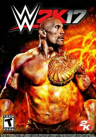Wwe 2k17 Game Cover By Sidcena555