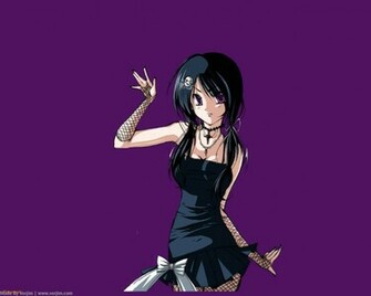 Cute Gothic Anime Girl Wallpaper Full HD