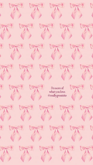 Cute Pink Girl Wallpaper