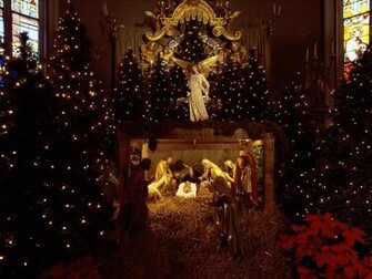 Desktop Wallpaper Nativity Scene
