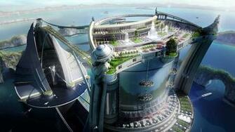 Futuristic City Wallpaper