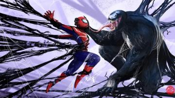 Desktop Wallpaper Spiderman Vs Venom Artwork Marvel HD Image